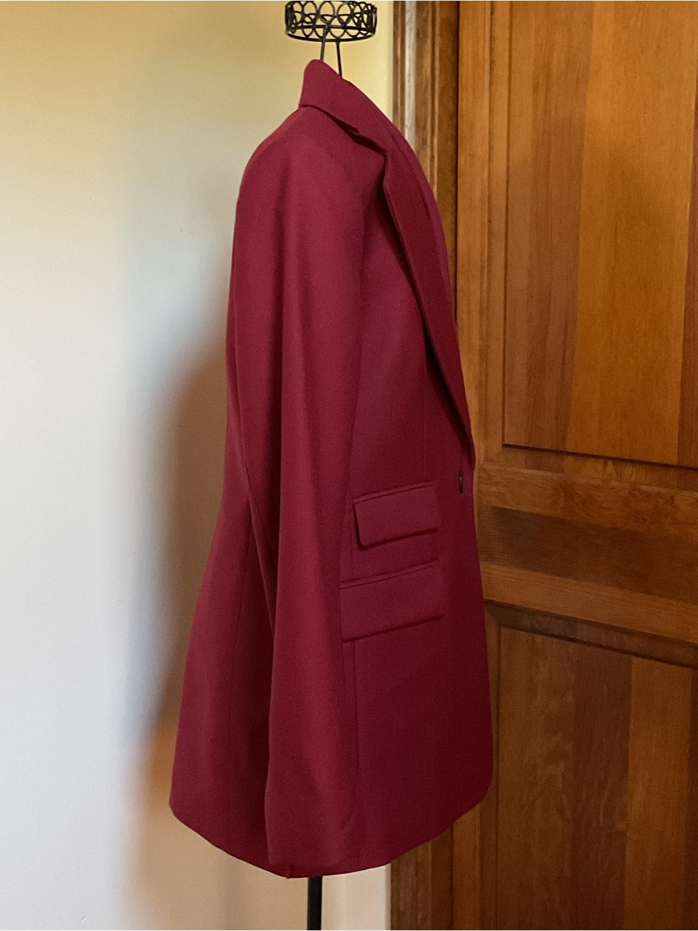 Lido Sculpted Italian Wool Blazer, New with tags, 4 - Picture 4 of 9